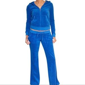 Juicy Couture Terry Cloth tracksuit in royal blue